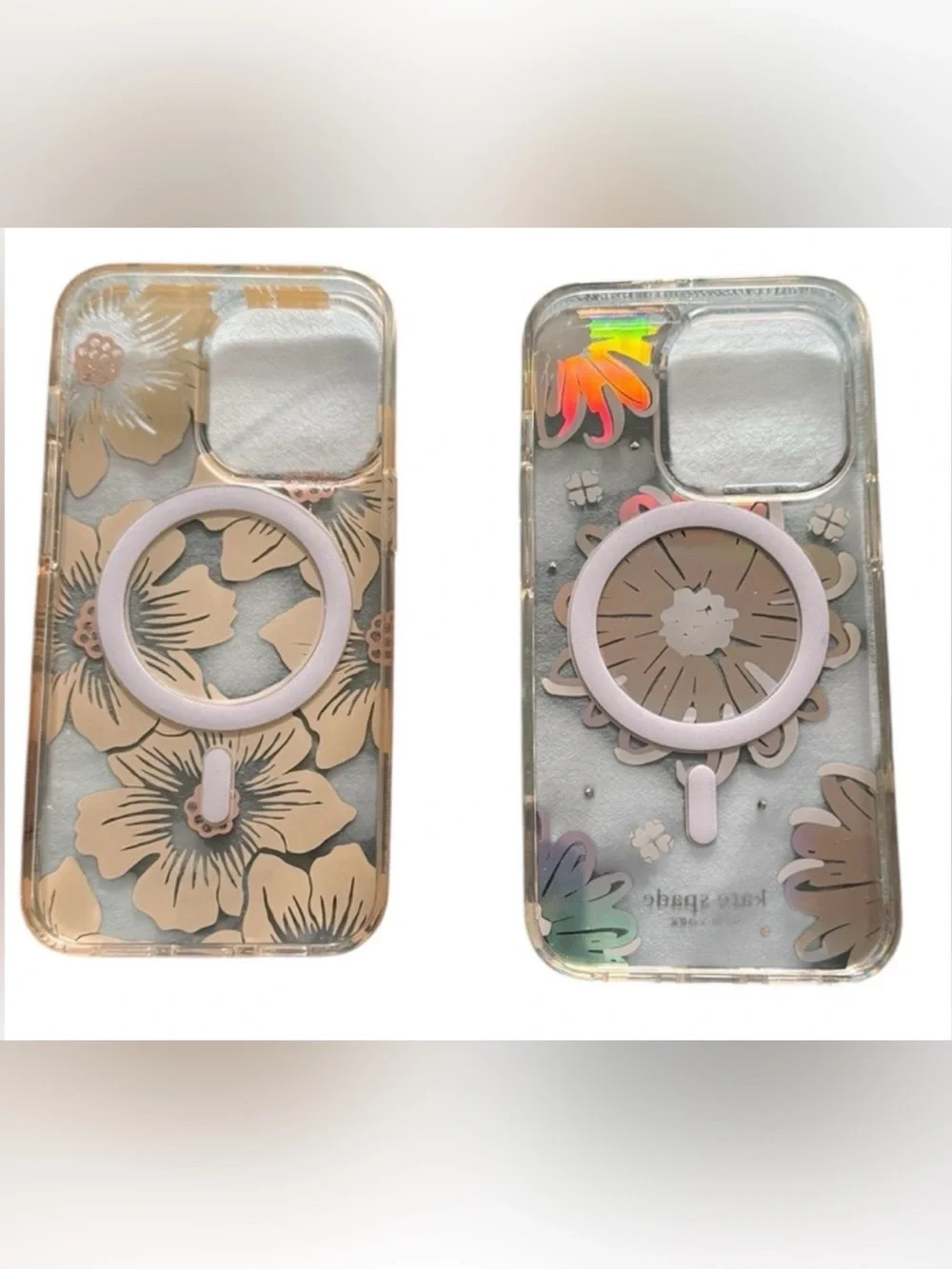 Kate Spade iPhone 13 Pro to 15 Pro cases set of 2